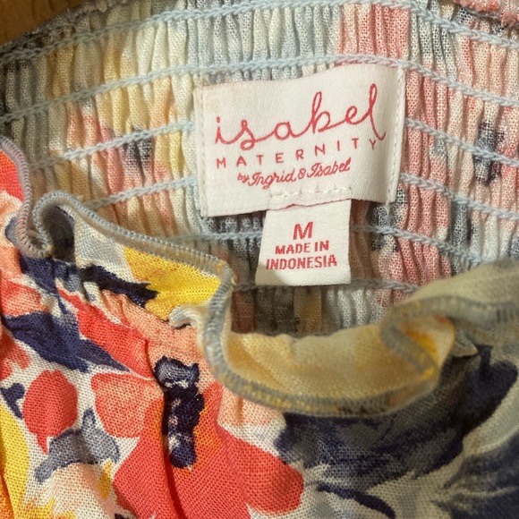 Isabel maternity by Ingrid and Isabel Floral Maxi Dress - M (PRICE IS FIRM) - Picture 4 of 6